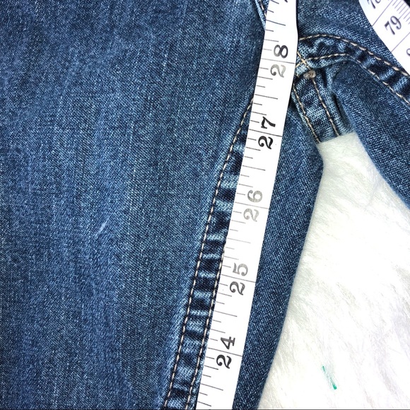 VTG old navy straight leg more like flare jeans . - Picture 8 of 8